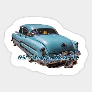 1951 Oldsmobile Rocket 98 Holiday Sedan Sticker